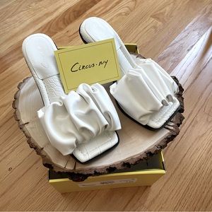 Circus by Sam Edelman Slade Ruffled Slide Sandals